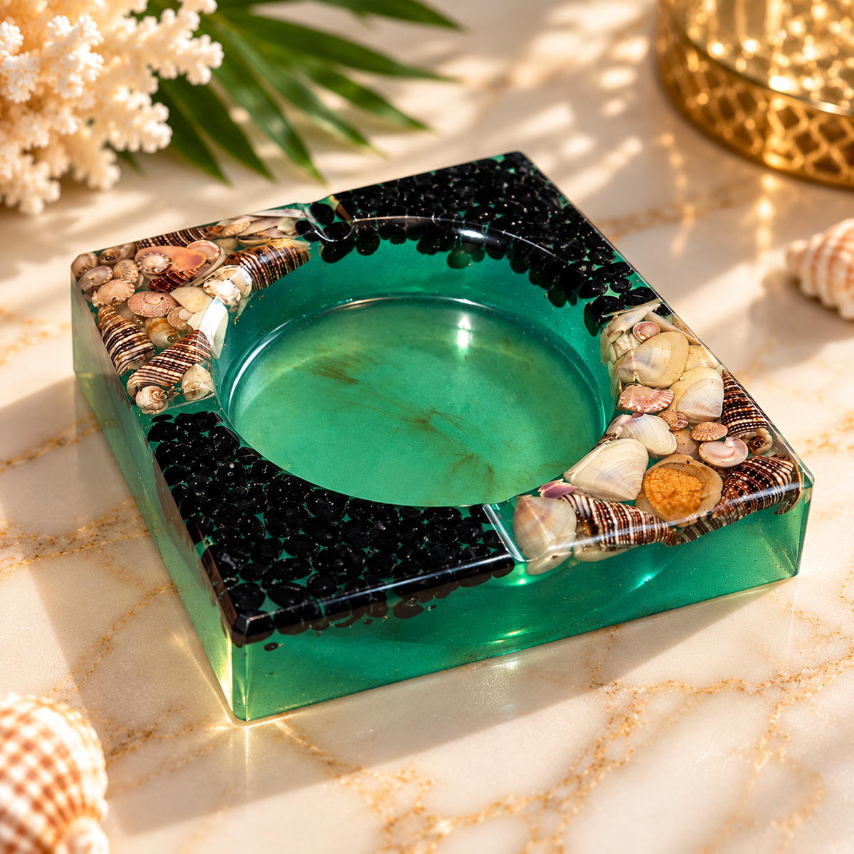 Seaside Ashtray Square