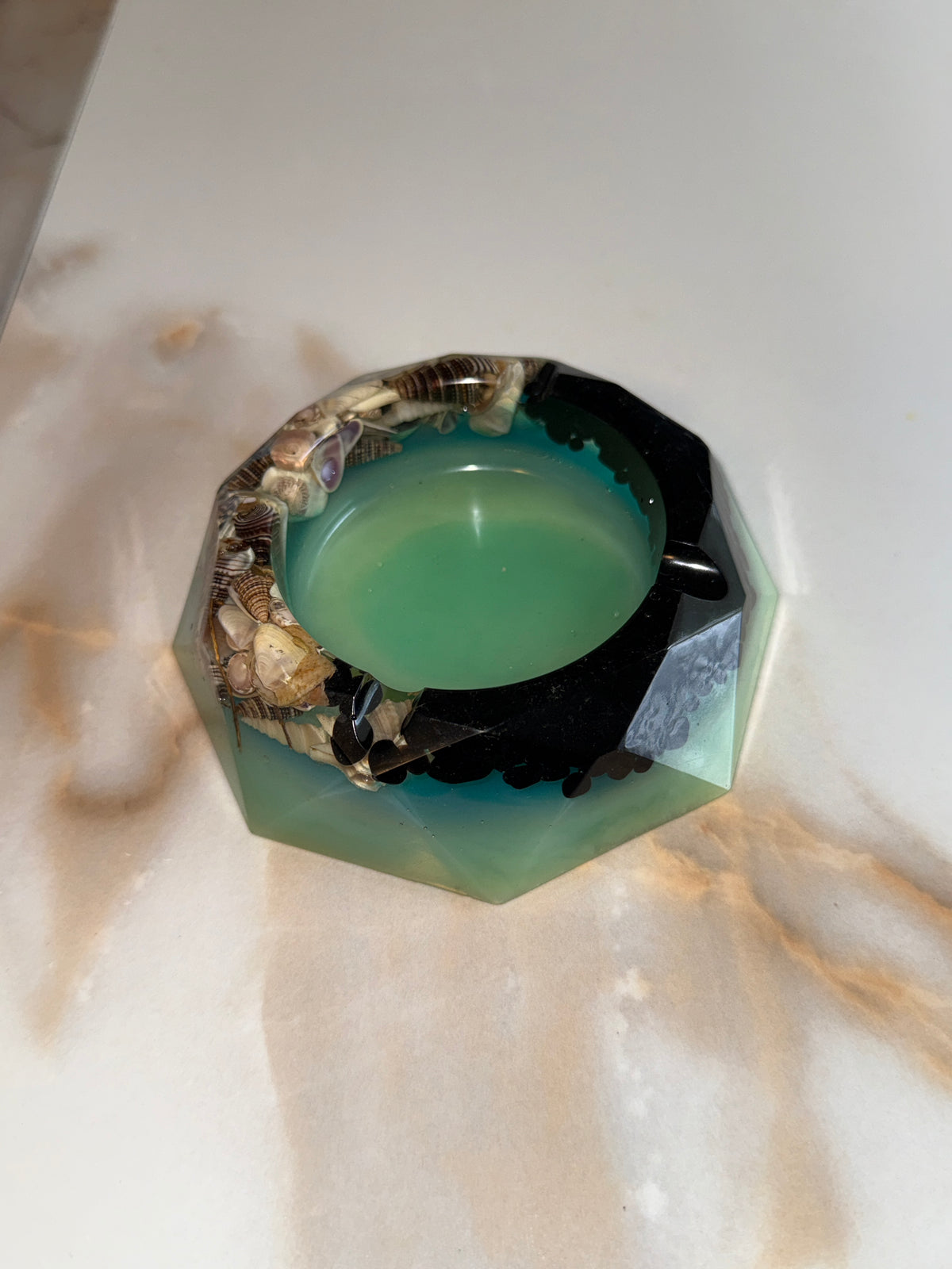 Ocean Ashtray Round