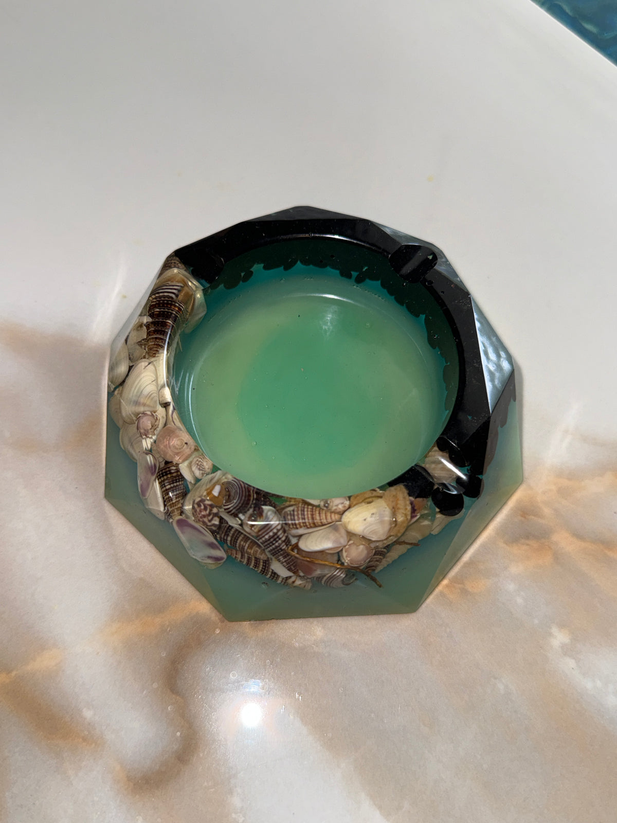 Ocean Ashtray Round