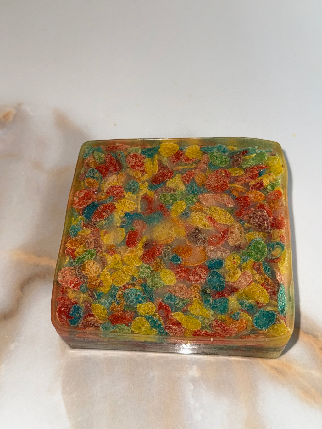 Fruity Pebbles Square Ashtray