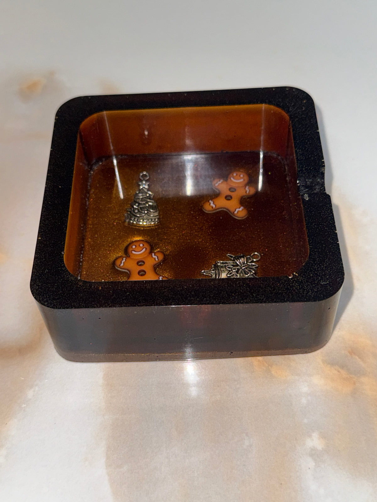 Ginerbread Square Ashtray